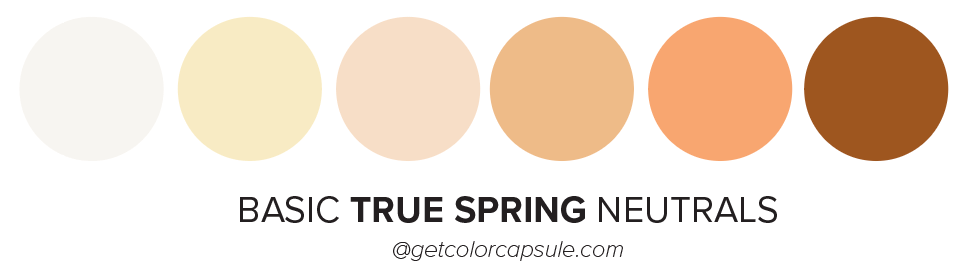 True Spring Neutral Colors Corporate Ideal Work Colors